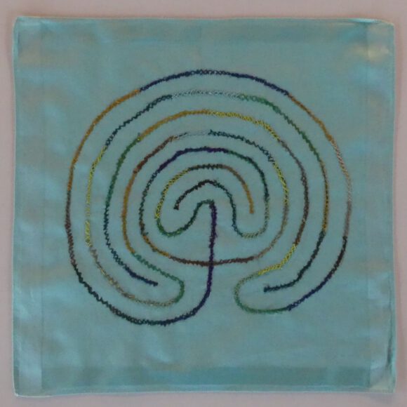 Mein Taschentuch-Fingerlabyrinth
