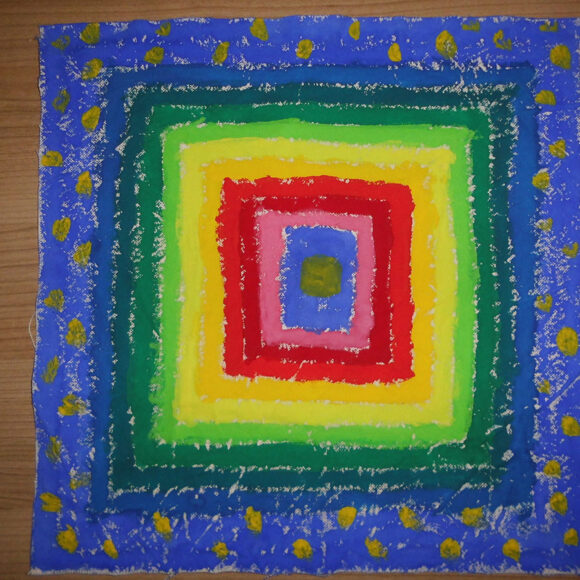 Tuch der Farben